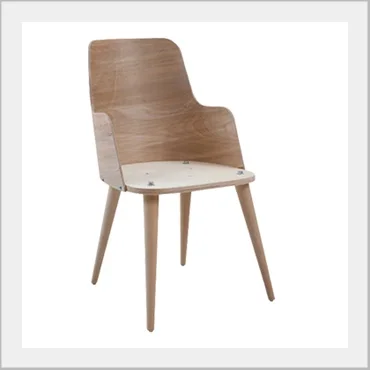 Ready to upholster molded plywood