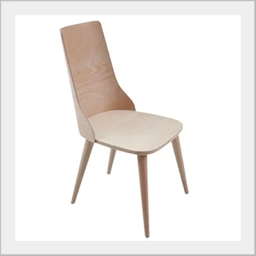 Ready to upholster molded plywood