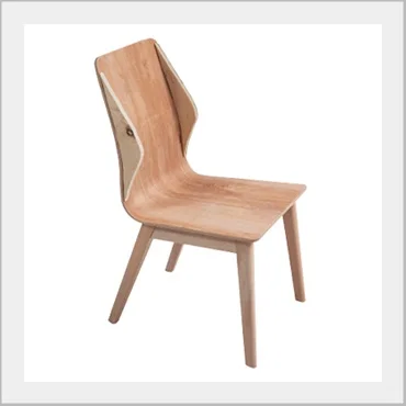 Ready to upholster molded plywood
