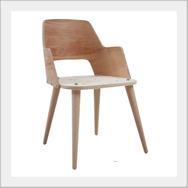 Ready to upholster molded plywood