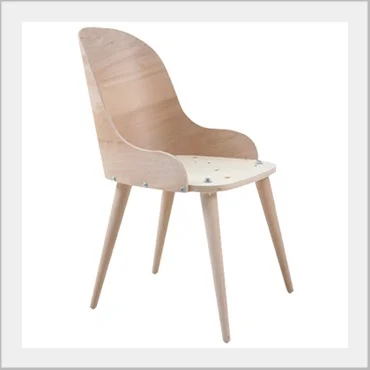 Ready to upholster molded plywood