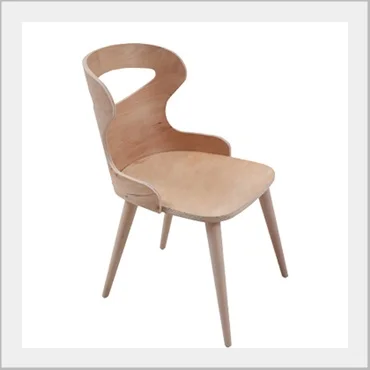 Ready to upholster molded plywood
