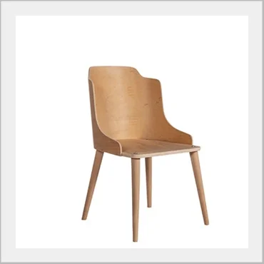 Ready to upholster molded plywood